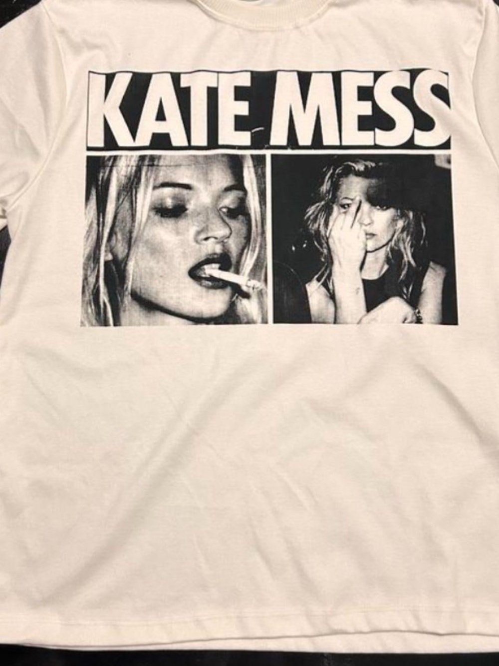 Gildan White Kate Mess Graphic Tee